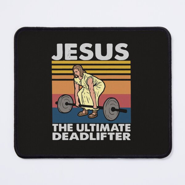 Item preview, Jesus The Ultimate Deadlifter Funny Workout Gym designed and sold by Dawid-shop2.
