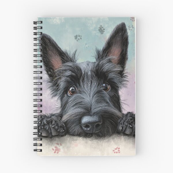 Item preview, Scottish Terrier Peeking over Wall 02 designed and sold by Elisabeth Lucas.