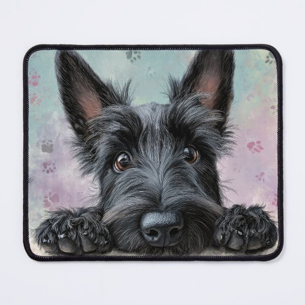 Item preview, Scottish Terrier Peeking over Wall 02 designed and sold by Elisabeth Lucas.