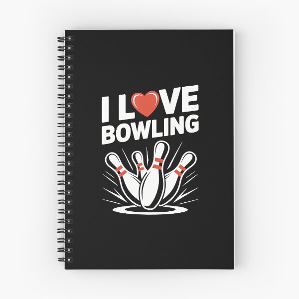 Item preview, I Love Bowling Enthusiast Pin designed and sold by JenniferJanice.