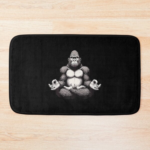 Item preview, Meditation Gorilla Yoga Pose Relaxing Animal designed and sold by BeulahJoseph.