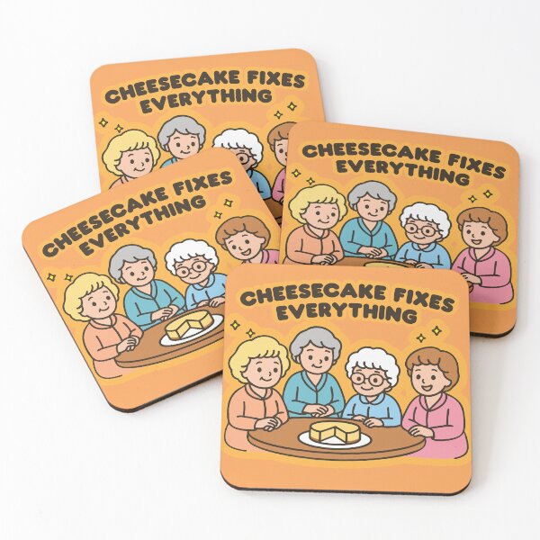 Item preview, CHEESECAKE FIXES EVERYTHING – Dessert Therapy designed and sold by CLUB SODA KID DESIGNS.