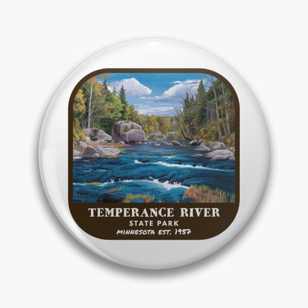 Item preview, Vintage Temperance River State Park (Minnesota State Park) designed and sold by RabbitK.