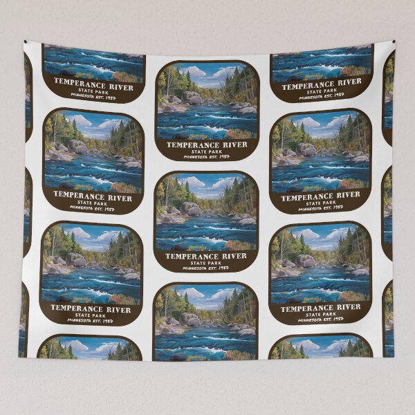 Item preview, Vintage Temperance River State Park (Minnesota State Park) designed and sold by RabbitK.
