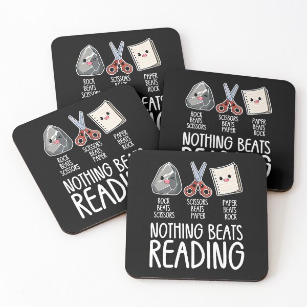 Item preview, Rock Paper Scissors Vintage Nothing Beats Reading Hand Game designed and sold by ConnieDora.