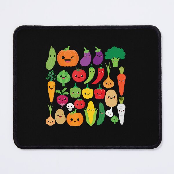 Item preview, Funny Cute Kawaii Vegetables Groups For Vegetable Food designed and sold by DeborahCarolyn.