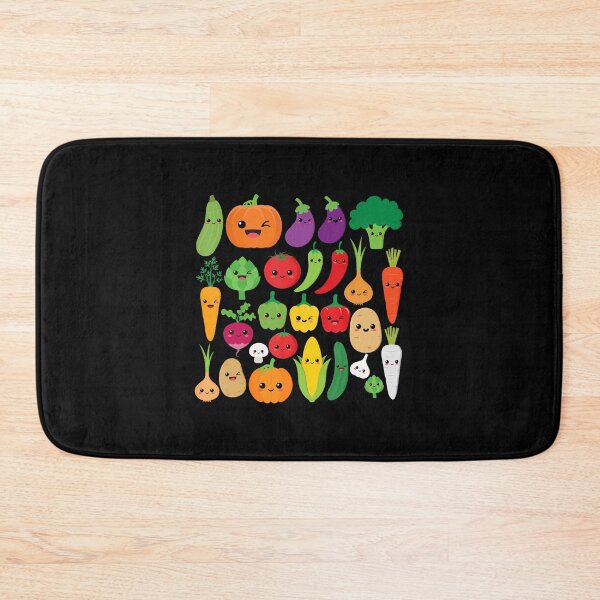 Item preview, Funny Cute Kawaii Vegetables Groups For Vegetable Food designed and sold by DeborahCarolyn.
