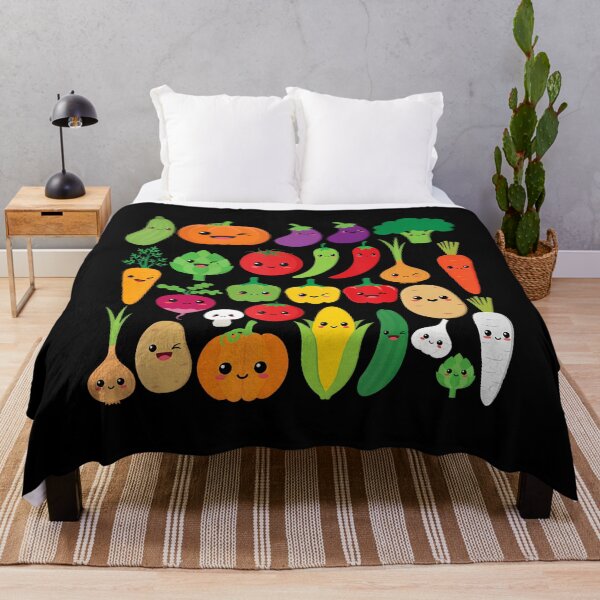 Item preview, Funny Cute Kawaii Vegetables Groups For Vegetable Food designed and sold by DeborahCarolyn.