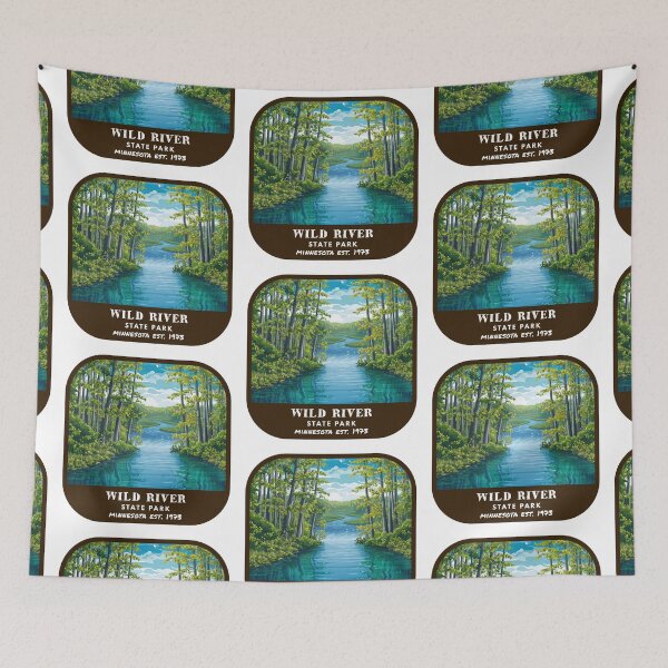 Item preview, Vintage Wild River State Park (Minnesota State Park) designed and sold by RabbitK.