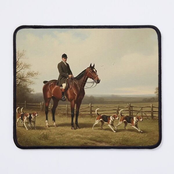 Item preview, Fox Hunting picture serie 1/3 - Equestrian Painting designed and sold by KiwiRider.