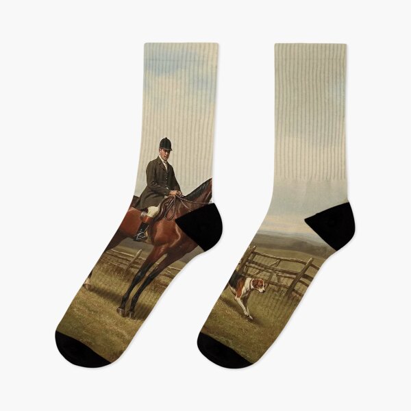 Item preview, Fox Hunting picture serie 1/3 - Equestrian Painting designed and sold by KiwiRider.