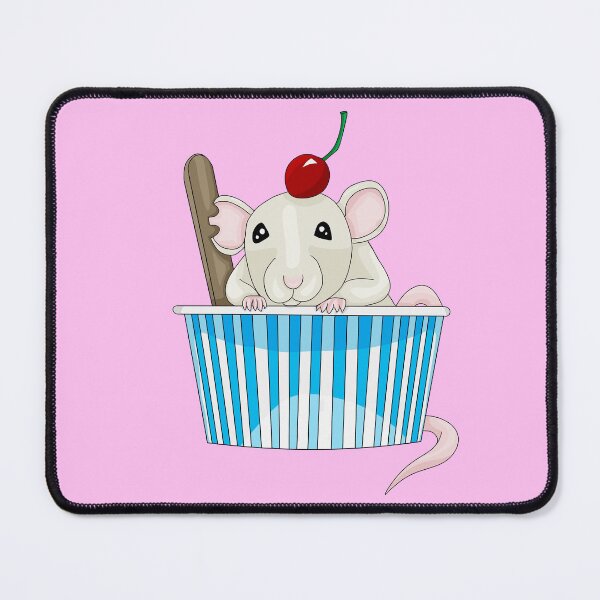 Item preview, Ice Cream Rat designed and sold by Cozy Little Doodles by Hosha’na.