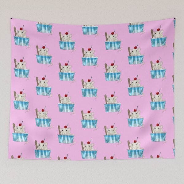 Item preview, Ice Cream Rat designed and sold by Cozy Little Doodles by Hosha’na.