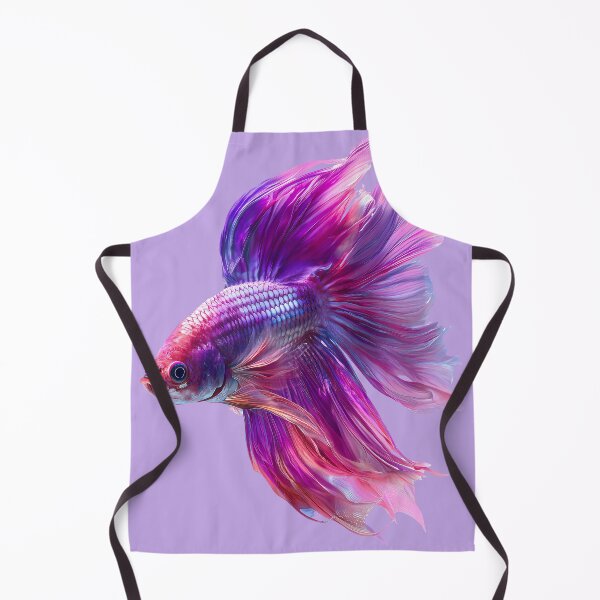 Item preview, Magenta Candy Marble Rosetail Halfmoon Lavender Betta Siamese Fighting Fish designed and sold by meganohm.