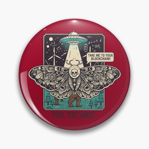 Item preview, Mothman Crypto-Cryptid - Decentralized Encounters designed and sold by HexOne.