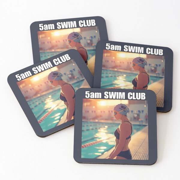 Item preview, 5am SWIM CLUB - Art for Women | Swimmer Gift & Apparel designed and sold by endurothreads.