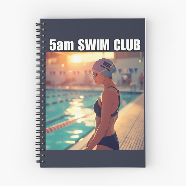 Item preview, 5am SWIM CLUB - Art for Women | Swimmer Gift & Apparel designed and sold by endurothreads.