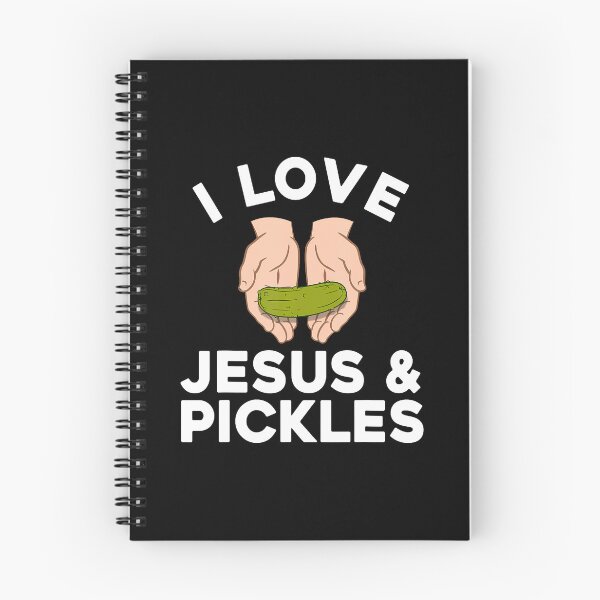 Item preview, Cute Pickle Jesus Pickle Lovers designed and sold by ClaraTeresa1.