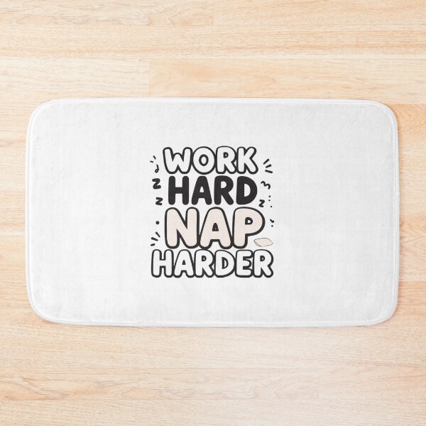 Item preview, Work hard, nap harder- Funny Work Giftful Design designed and sold by Happyhoo1.