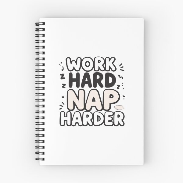 Item preview, Work hard, nap harder- Funny Work Giftful Design designed and sold by Happyhoo1.