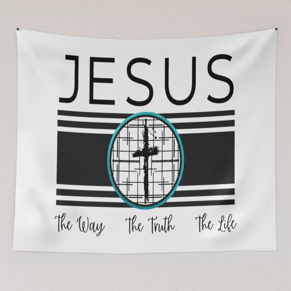 Item preview,  Christian Jesus the Way Truth & Life designed and sold by Embers & Incense Co..