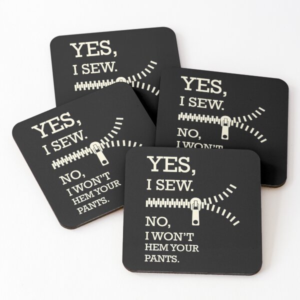 Item preview, Sewing And Quilting Yes I Sew For Sewers And Quilters designed and sold by ConnieDora.
