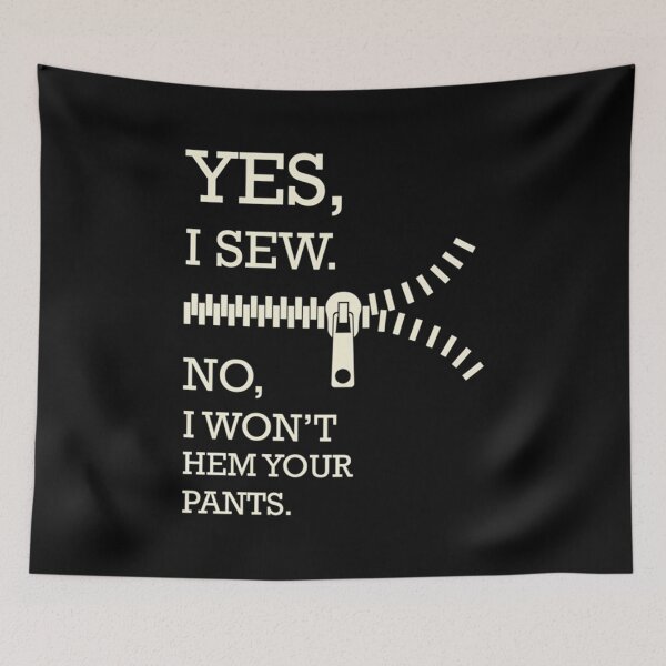 Item preview, Sewing And Quilting Yes I Sew For Sewers And Quilters designed and sold by ConnieDora.