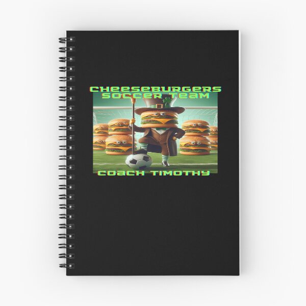 Item preview,  Cheeseburgers Soccer Team Coach Timothy designed and sold by HeleneCollins.