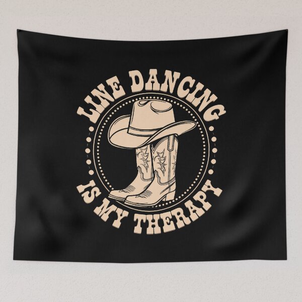 Item preview, Line Dancing Is My Therapy Country Line Dance designed and sold by FloraVenita.
