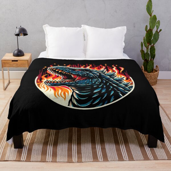 Item preview, Roaring Dragon Head Surrounded by Flames designed and sold by beast-net.