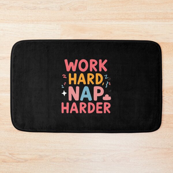 Item preview,  Work hard, nap harder- Funny Work Giftful Design designed and sold by Happyhoo1.