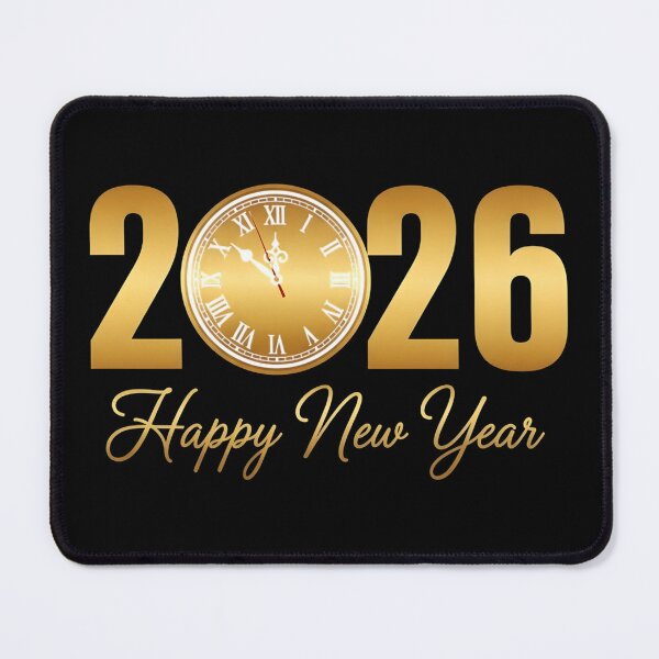 Item preview, Happy New Year and Christmas Family 2026 designed and sold by BakeryDozen.