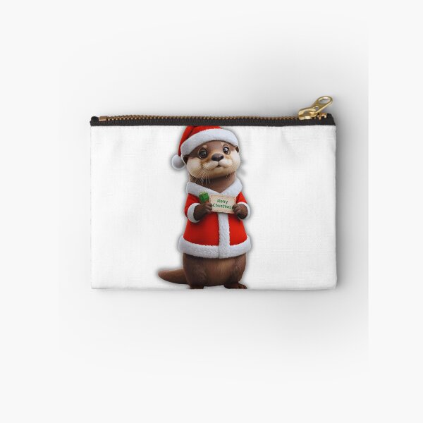 Item preview, Holiday Otter Santa Design – Cute Winter Season Artwork designed and sold by Otterly Cute.