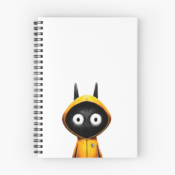 Item preview, Mystery Critter in Bright Raincoat – Spooky Cute Design designed and sold by Skolyak.