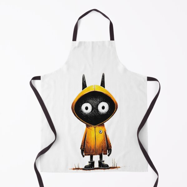 Item preview, Mystery Critter in Bright Raincoat – Spooky Cute Design designed and sold by Skolyak.