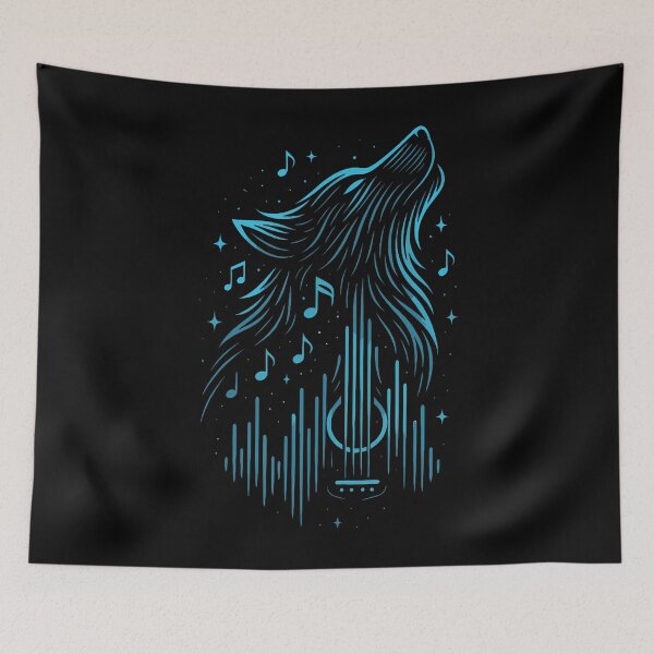 Item preview, Wolf Soundwave Music Fusion designed and sold by DeborahCarolyn.