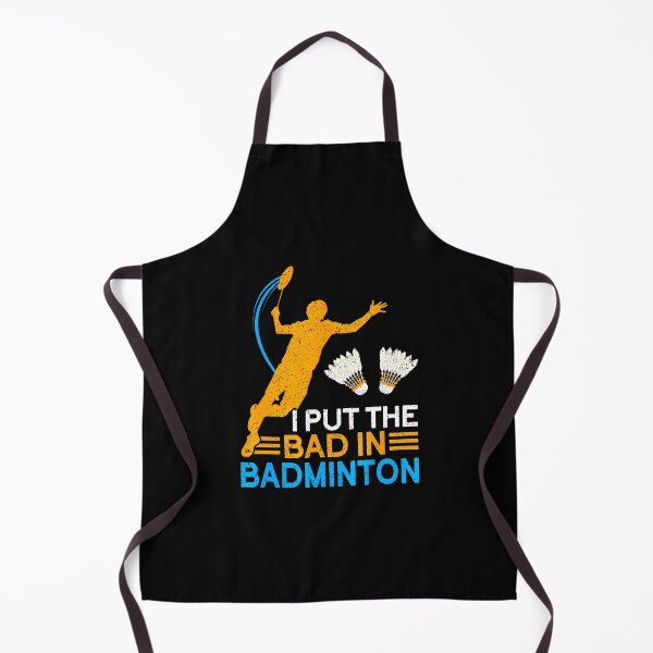 Item preview, I Put The Bad In Badminton Funny Badminton designed and sold by CarmelaConstan.