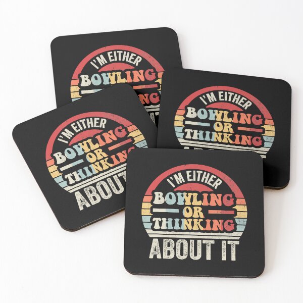 Item preview, I'M Either Bowling Or Thinking About It designed and sold by FloraVenita.