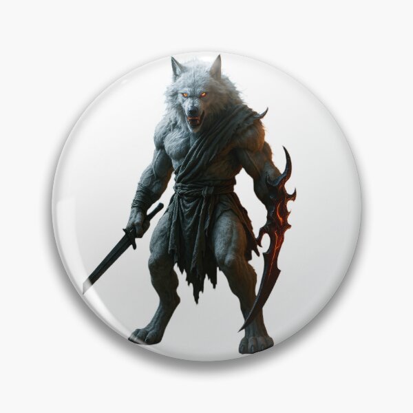 Item preview, Arctic Werewolf Warrior designed and sold by NoPantsBatman.
