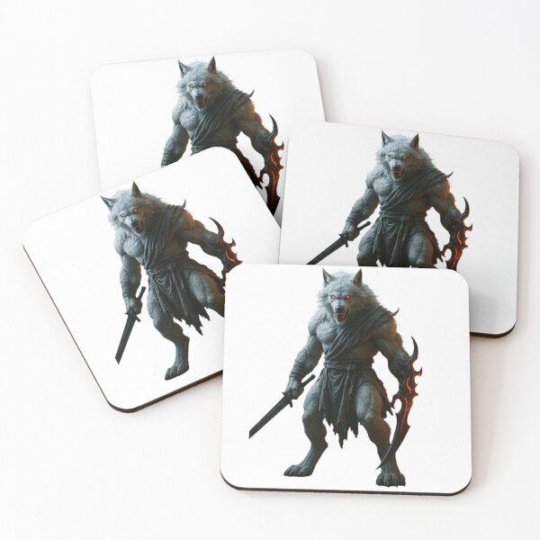 Item preview, Arctic Werewolf Warrior designed and sold by NoPantsBatman.