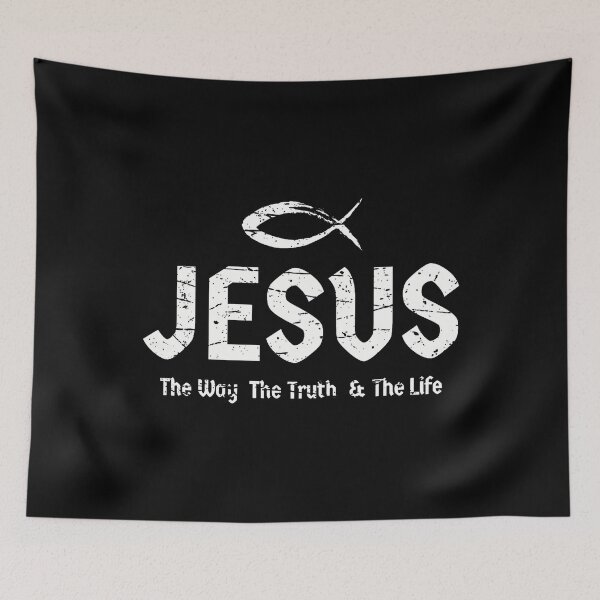 Item preview, Bible Verse John 146 Jesus The Way Truth Life Christian designed and sold by ClaraTeresa1.