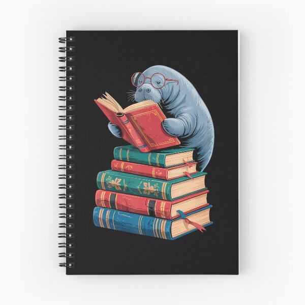 Item preview, Book Reading Book Reader Manas Sea Animal Sea Cow Mana designed and sold by ConnieDora.