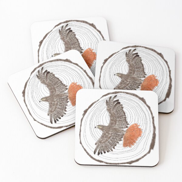 Item preview, Red tail hawk (in color) designed and sold by Art by Ananiah.