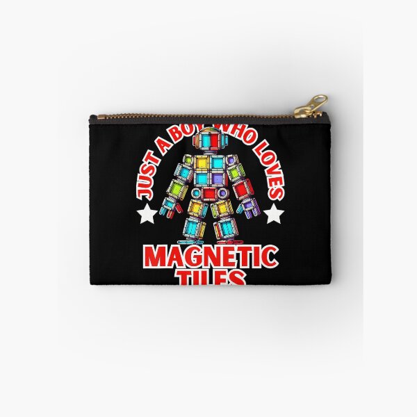 Item preview, Magnet Tiles Just A Boy Who Loves Magnetic Tiles Robot designed and sold by FloraVenita.