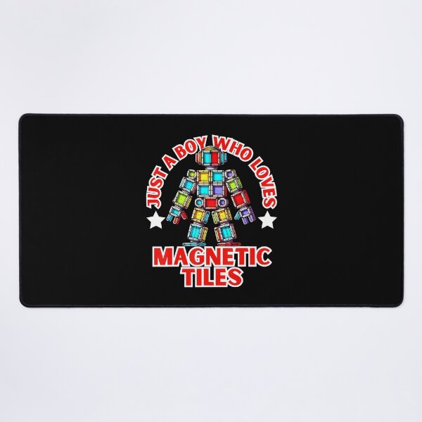 Item preview, Magnet Tiles Just A Boy Who Loves Magnetic Tiles Robot designed and sold by FloraVenita.