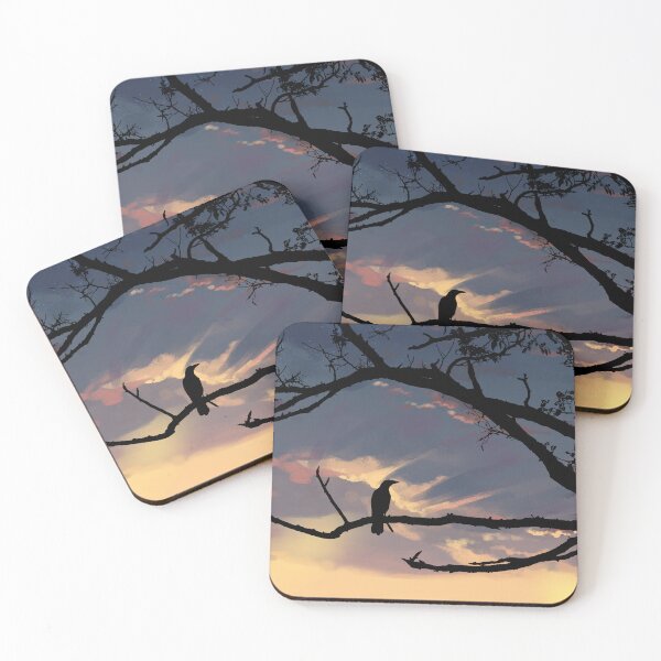 Item preview, Silhouette at sunset designed and sold by BlueBerry45.