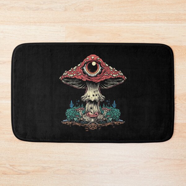 Item preview, Cottagecore Weirdcore Aesthetic Mushroom Eyeball Creepy designed and sold by JacquelineEnri.