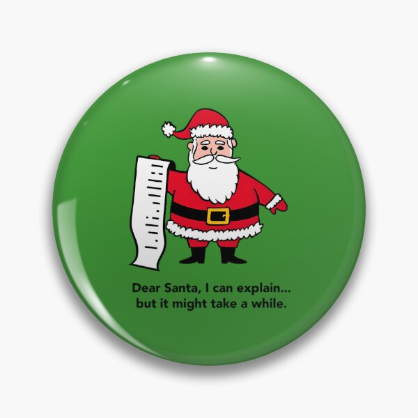 Item preview, “Santa, Please—My Story Is Longer Than Your List!” designed and sold by SamartkitDesign.