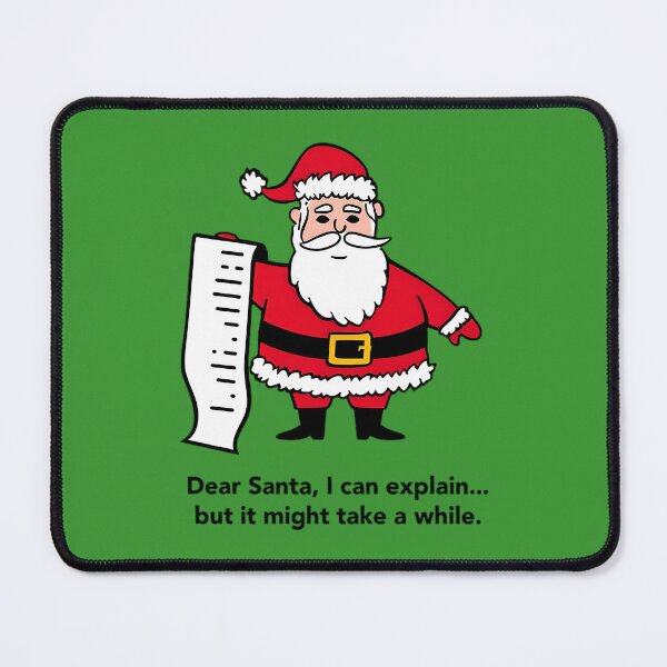 Item preview, “Santa, Please—My Story Is Longer Than Your List!” designed and sold by SamartkitDesign.