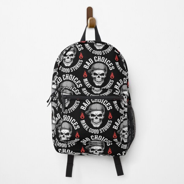Item preview, Funny Bad Choices Make Good Funny Skull designed and sold by FloraVenita.